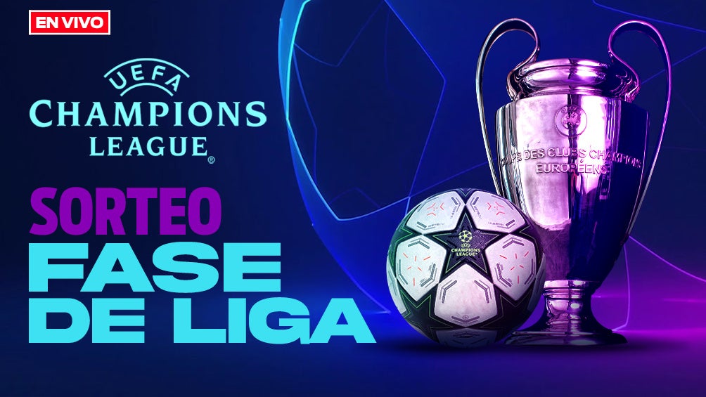 Champions League Sorteo Fase de Liga EN VIVO ONLINE UEFA Champions League 20242025