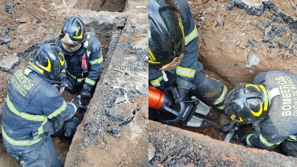 Bomberos y cuerpos de emergencia lograron controlar la fuga de gas. 