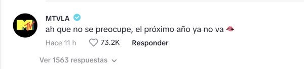 La cuenta de MTV se declara team Mar y asegura que Ricardo no será invitado más a las premiaciones