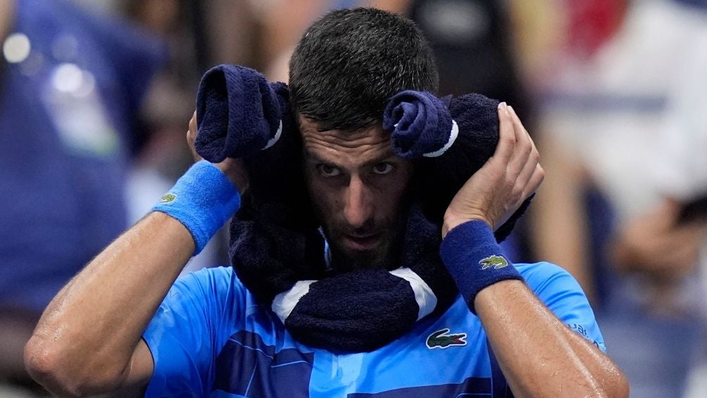 El tenista serbio logró avanzar en el US Open