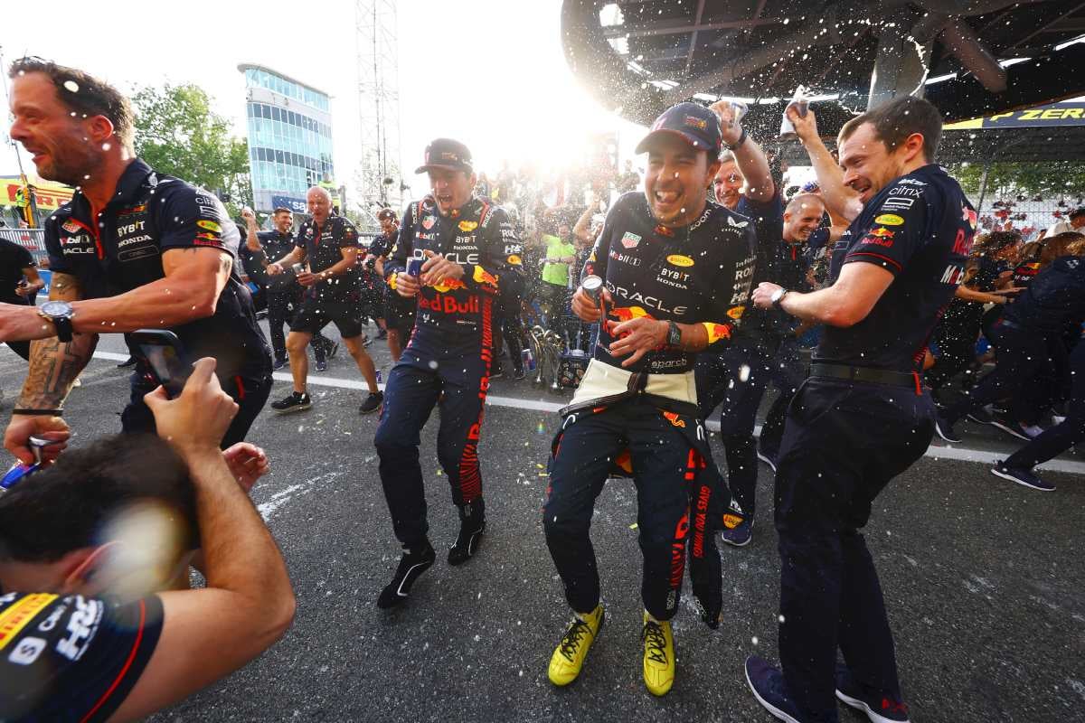 Checo solo tiene dos podios en Monza