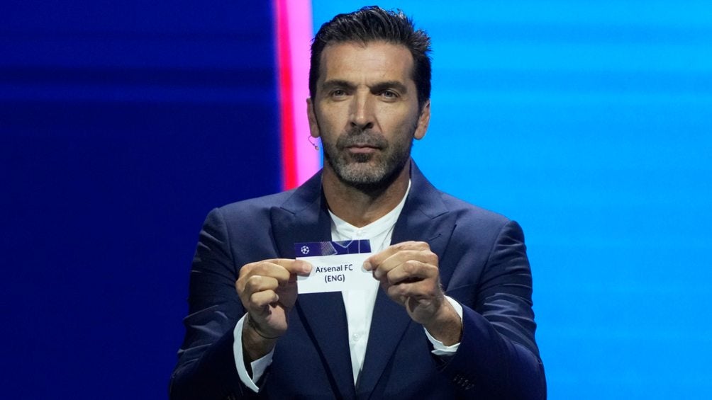 Buffon en el sorteo