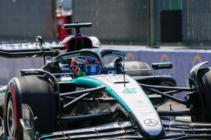 Antonelli durante la FP1 del GP de Italia