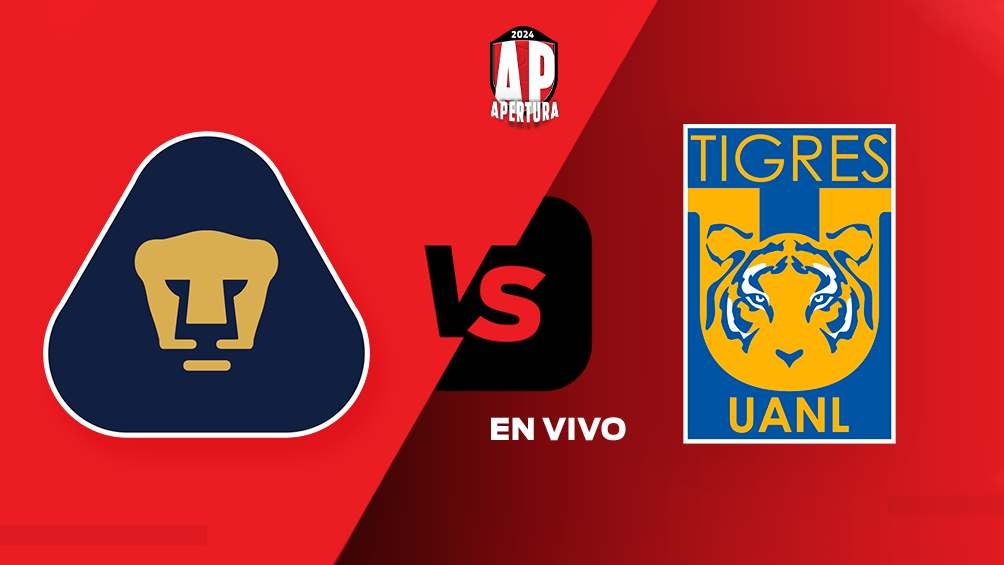 Pumas vs Tigres EN VIVO Jornada 6 Liga MX Apertura 2024