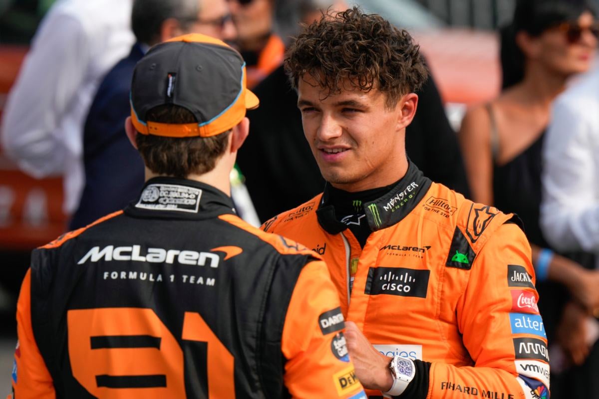 Piastri finalizó segundo detrás de Lando Norris 