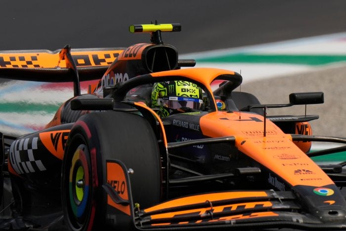 Norris se llevó la pole del GP de Italia