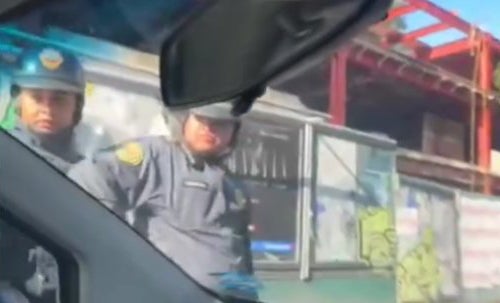 Dos policias detuvieron a un automovilista en la México-Xochimilco.