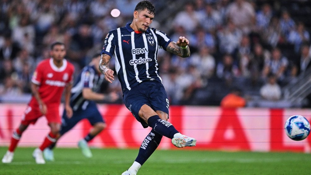 Brandon Vázquez anotó el único gol por Rayados