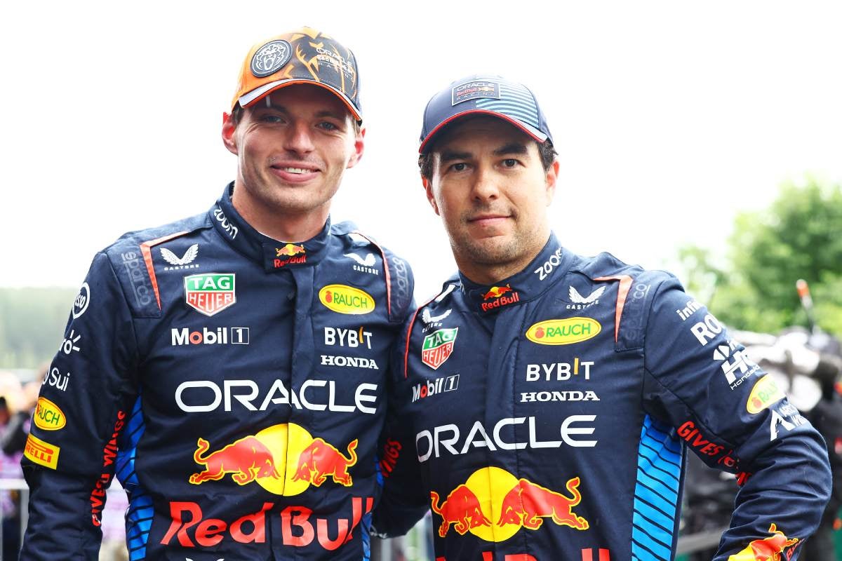 Verstappen aseguró que le gusta tener a Checo como compañero