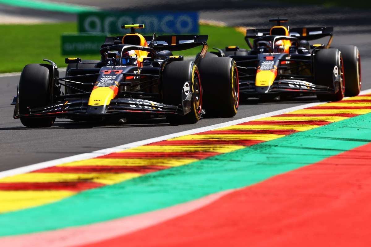 Verstappen y Checo tuvieron una mala qualy en Monza