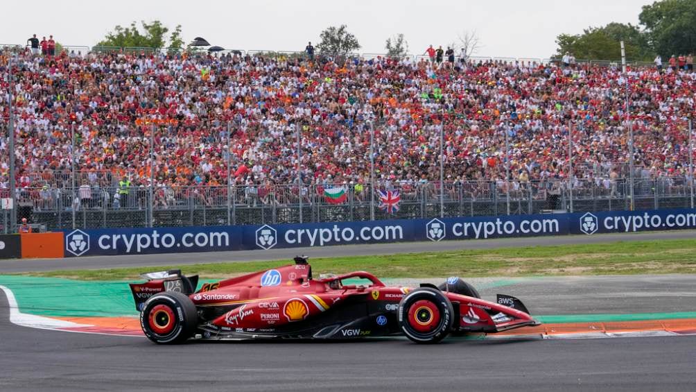 Leclerc se llevó la victoria en Monza