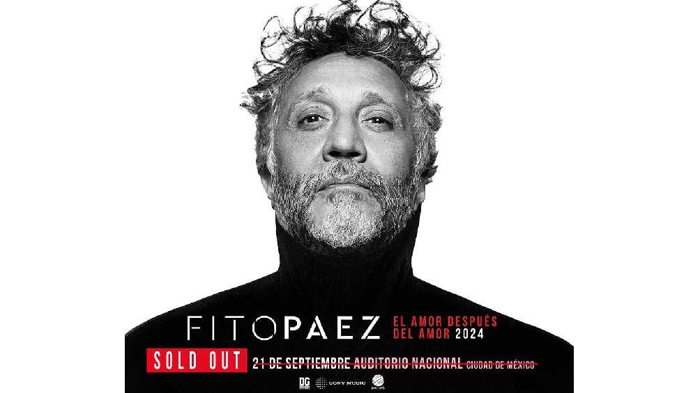 Desde Argentina llega al Auditorio Nacional Fito Páez. 