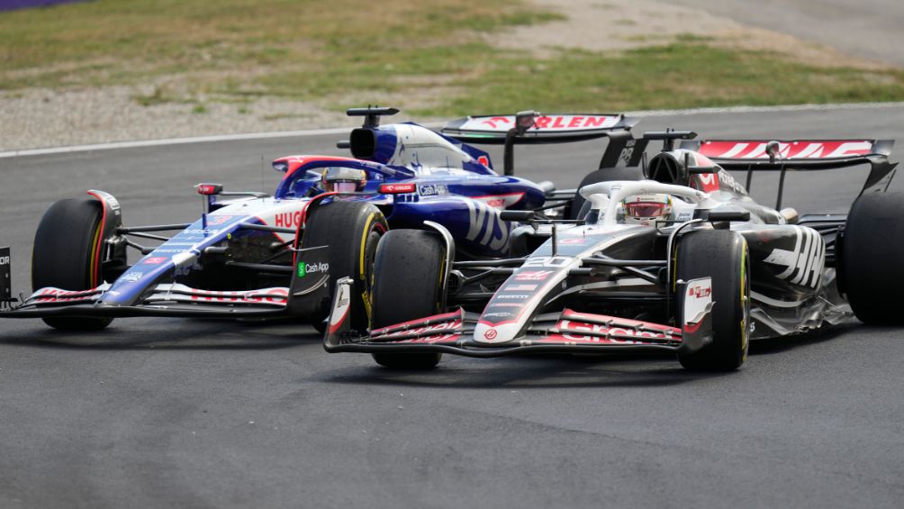 El monoplaza de Haas en Monza