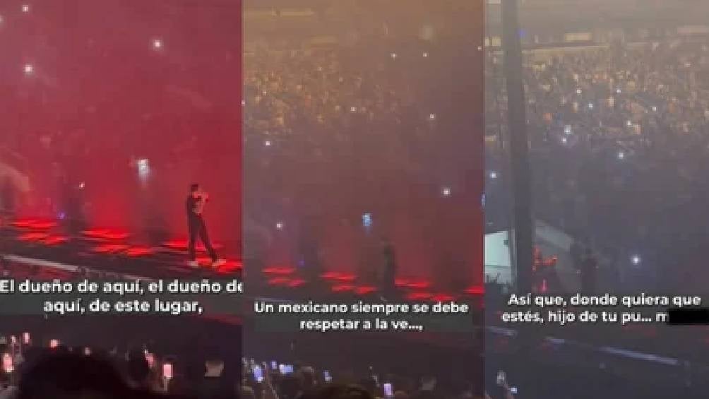 En el video se escucha decir al cantante que "Al mexicano se le respeta".