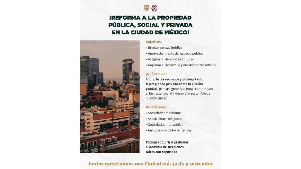 El Gobierno de la CDMX buscó homologar la Constitución local con la Federal. 