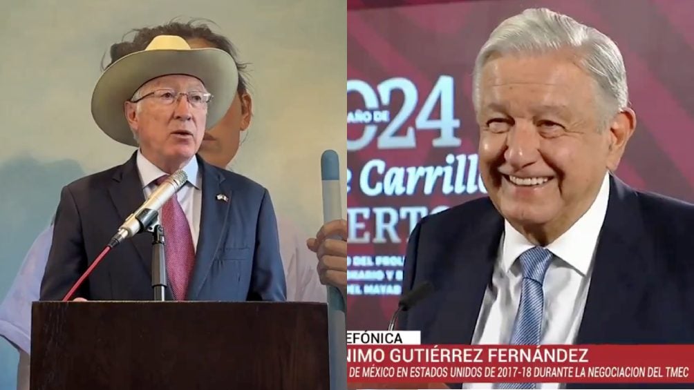 Ken Salazar ha tenido desacuerdo con AMLO 