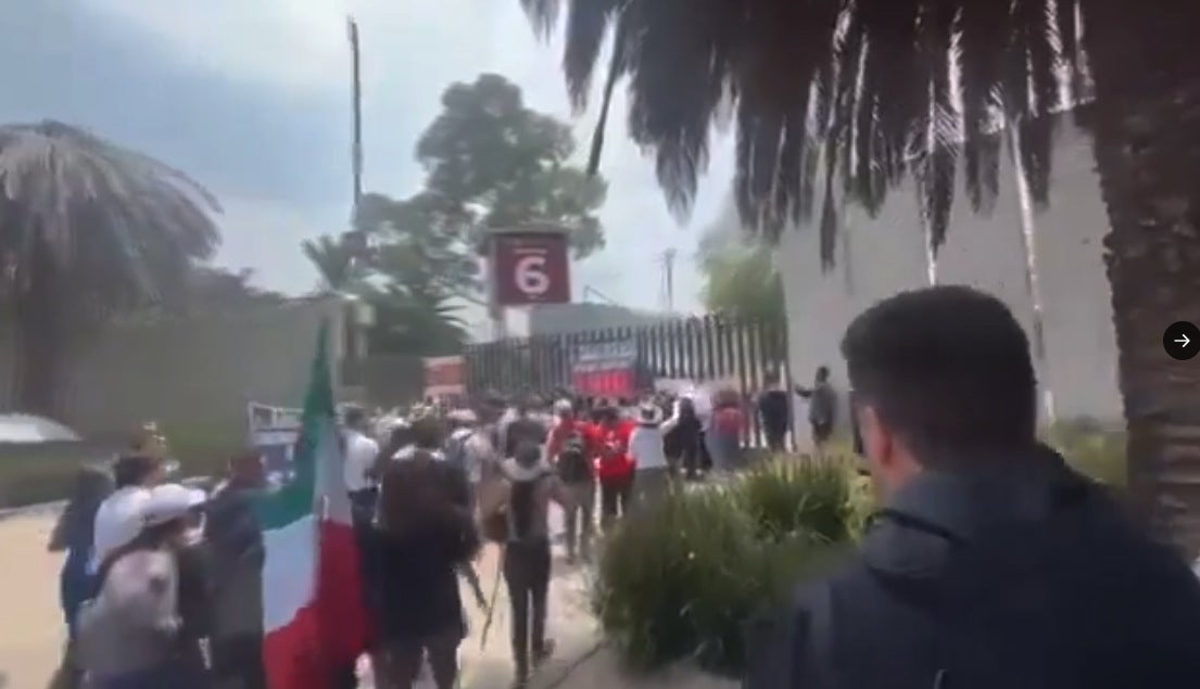 Los manifestantes están en contra de los cambios a la Reforma Judicial.