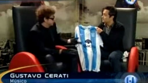 Cerati era un gran aficionado al futbol 