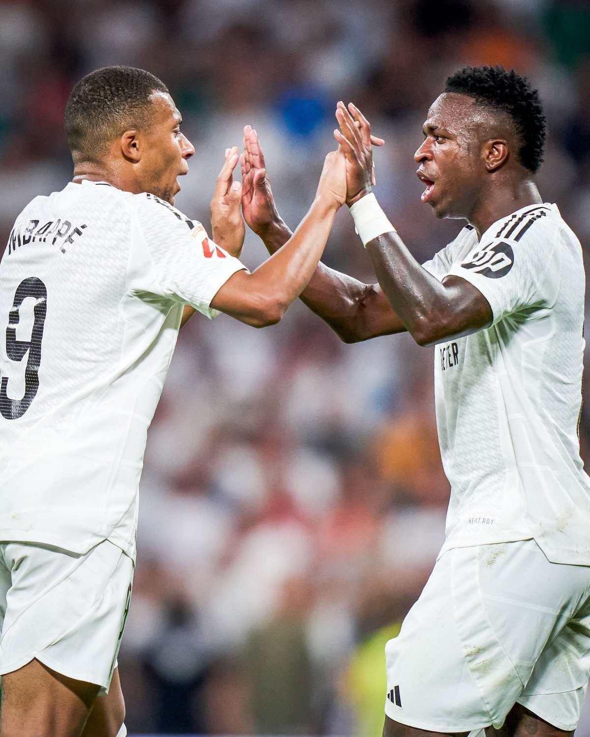 Vini y Mbappé 