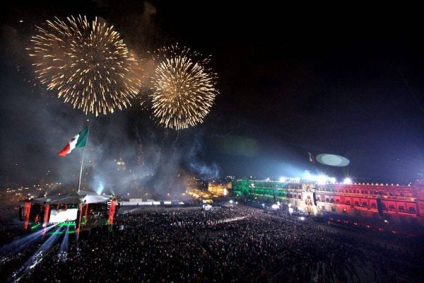 El zócalo es visitado por miles de personas para disfrutar de los eventos que se realizan 