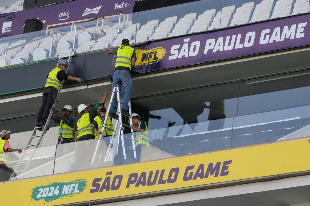 Sao Paulo recibirá a Philadelphia y Green Bay 