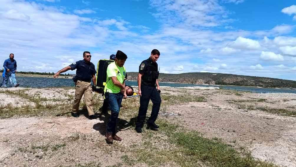 El saldo fue de tres personas lesionadas, las cuales fueron trasladadas al hospital. 