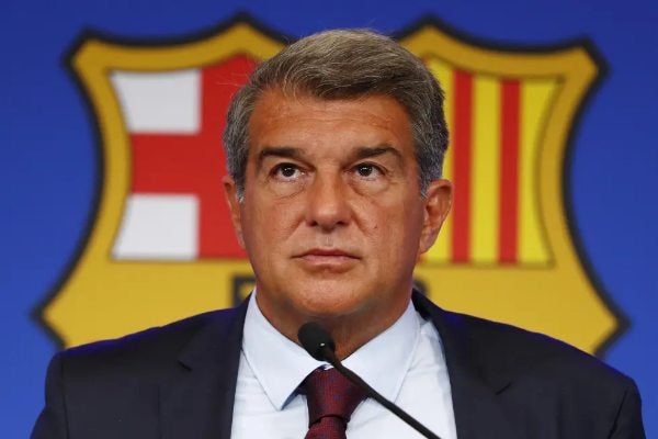 Joan Laporta, presidente del Barcelona