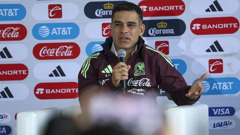 Rafael Márquez en conferencia de prensa