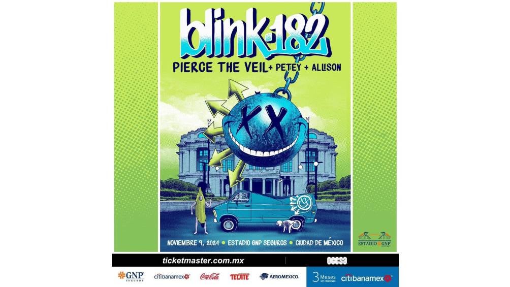 La banda mexicana confirmó su participación para el concierto de Blink-182. 