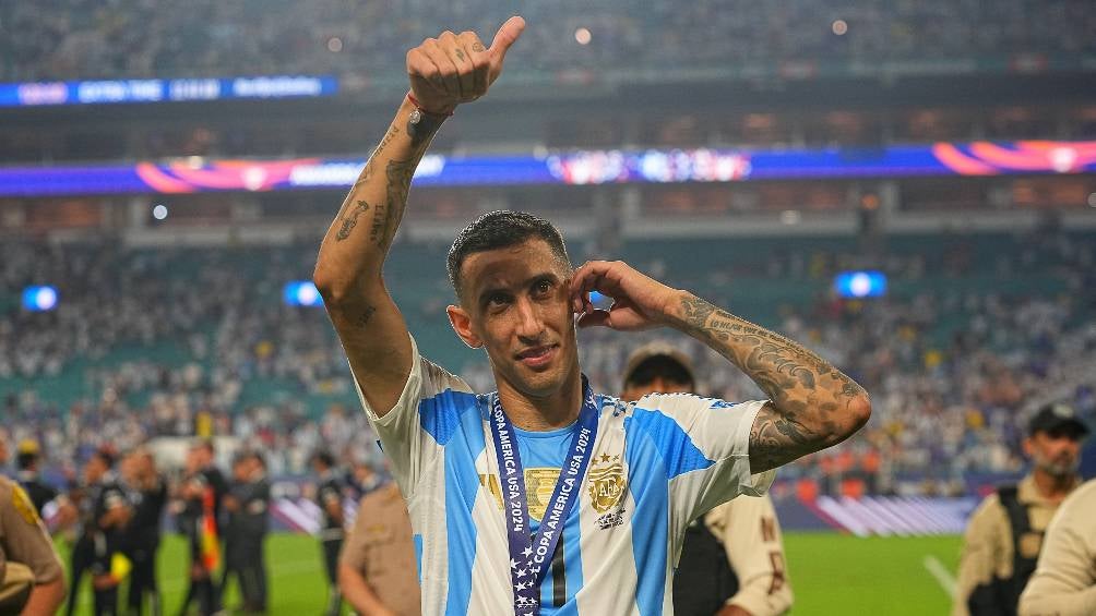 Di Maria se va como Campeón