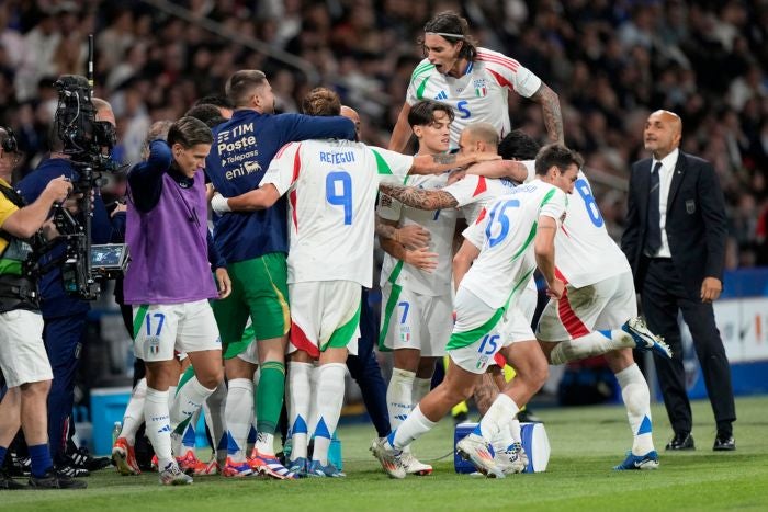 Italia venció 3-1 a Francia en la Nations League