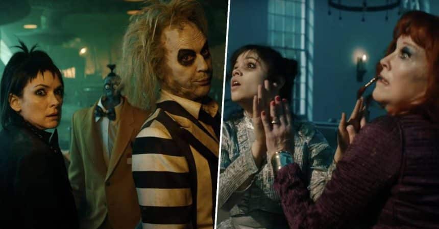 Beetlejuice 2 sigue la estructura tradicional del director Tim Burton