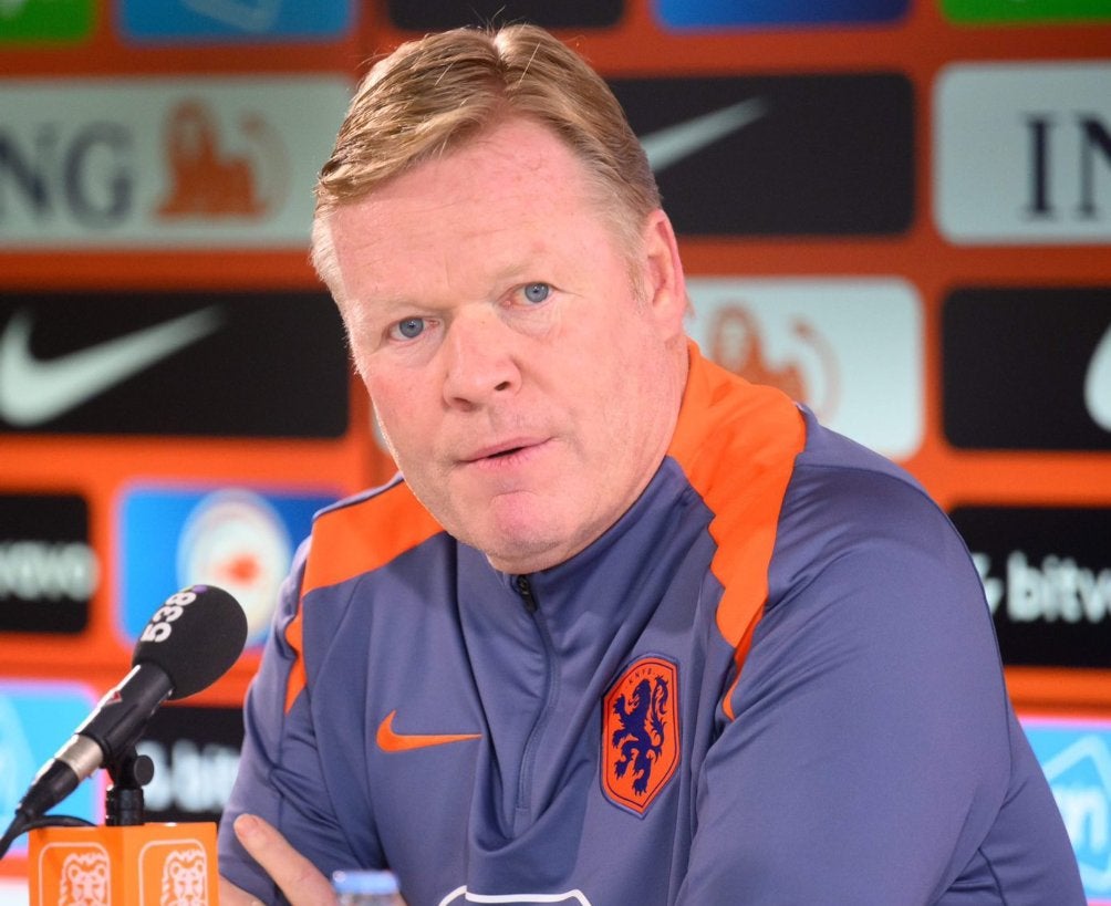 Ronald Koeman, entrenador de Países Bajos