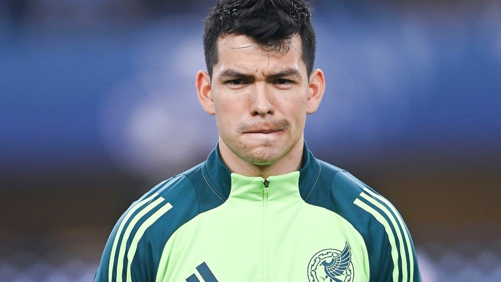 Hirving Lozano con Selección Mexicana