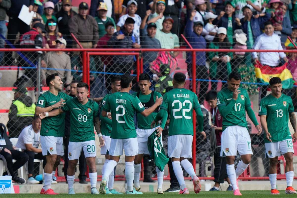 Bolivia derrotó a Venezuela en la eliminatoria mundialista