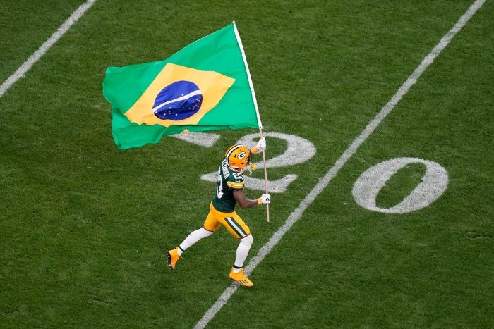 Packers y Eagles se enfrentaron este viernes en Sao Paulo, Brasil