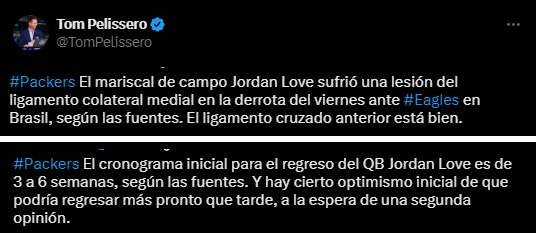 El comunicador informó que la lesión no fue de mayor gravedad