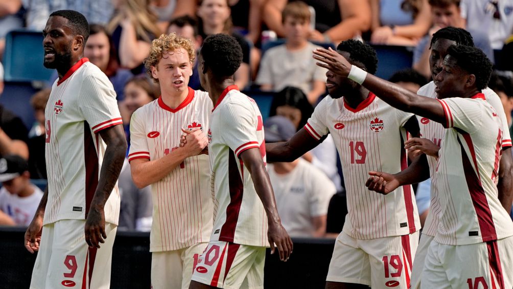 Canadá tomo ventaja desde el minuto 17'