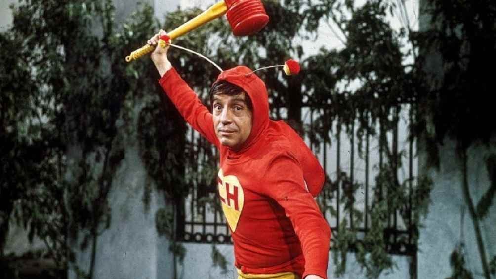 El Chapulín Colorado es otro de los históricos personajes de Chespirito. 