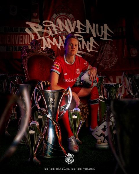 Toluca anunció el fichaje de Amandine Henry