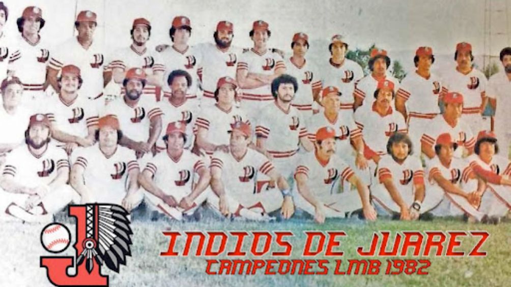 Los extintos Indios de Ciudad Juárez en la temporada que fueron campeones