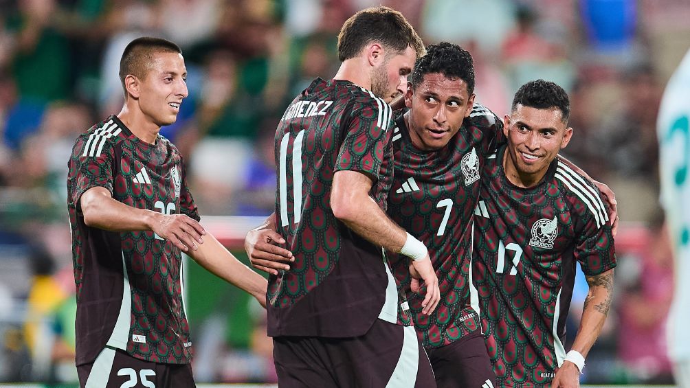 Romo celebra su gol contra Nueva Zelanda