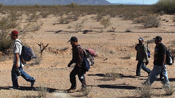 Los inmigrantes llegan a Estados Unidos a cumplir "el sueño americano"