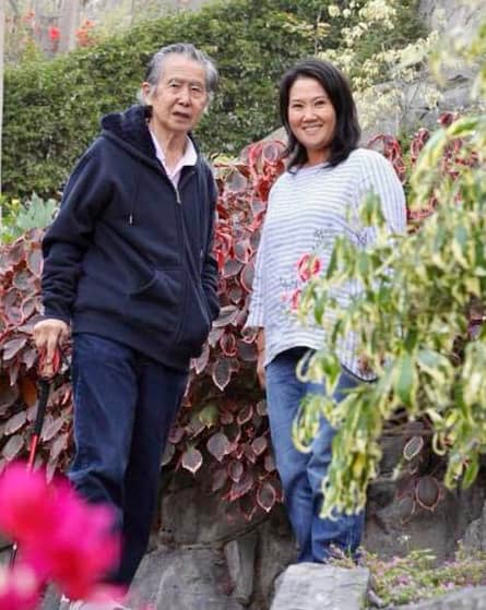 Alberto Fujimori pasó sus últimos días en la casa de su hija Keiko.