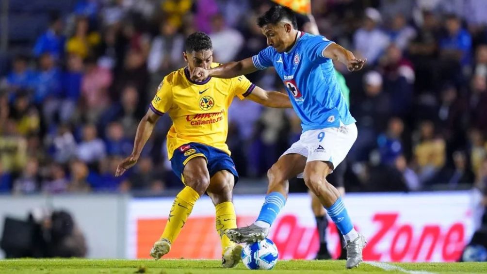 América cayó goleado ante Cruz Azul