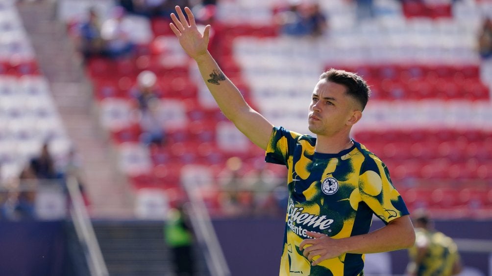 Álvaro Fidalgo, dorsal '8' del América