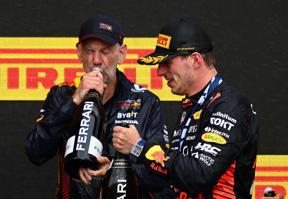 Verstappen señaló que espera que le vaya bien a Newey 