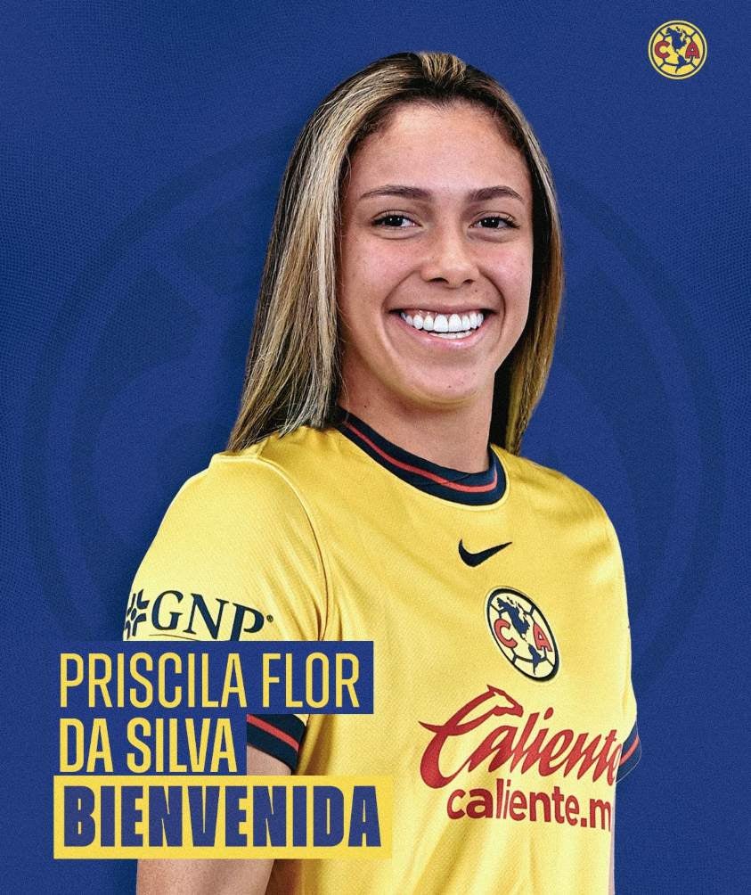 América Femenil hace oficial el fichaje de Priscila