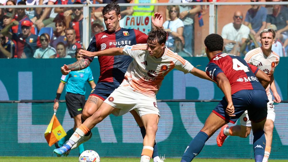 Genoa sacó el empate en el último minuto