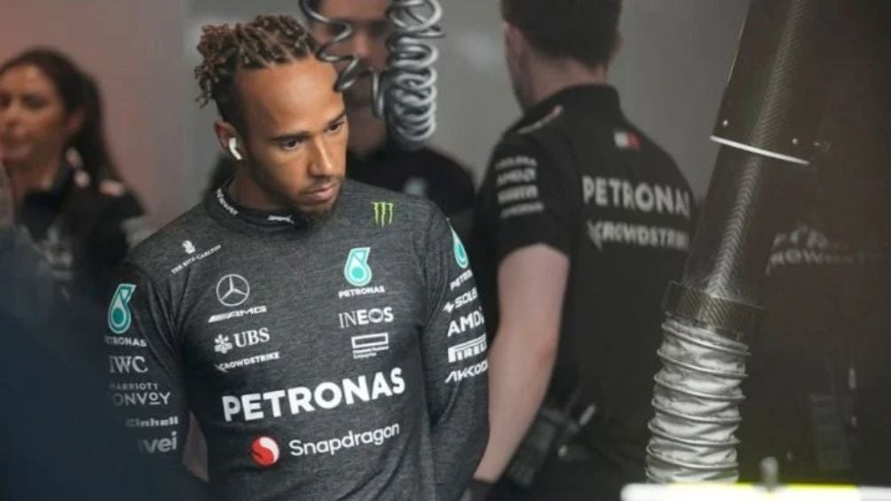 Hamilton durante su estancia en la F1